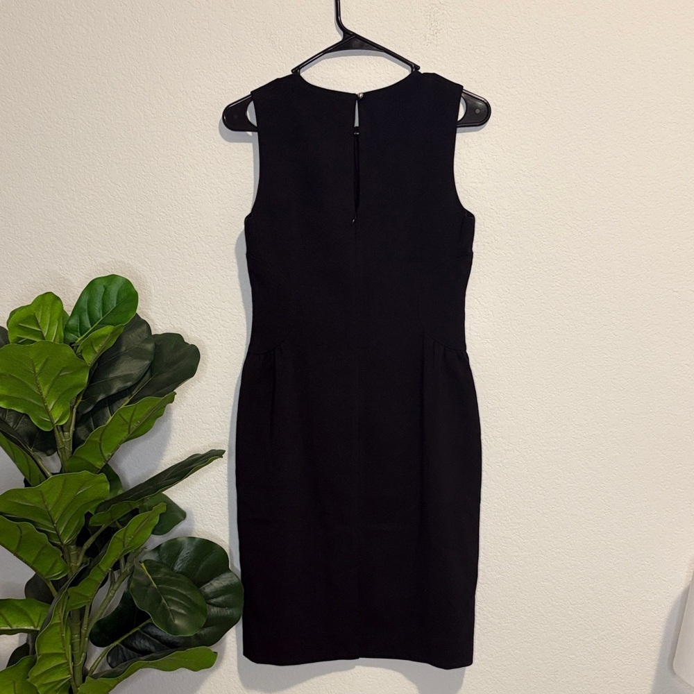 Kate Spade Black Sleeveless Mini Dress size 4 - Picture 4 of 7